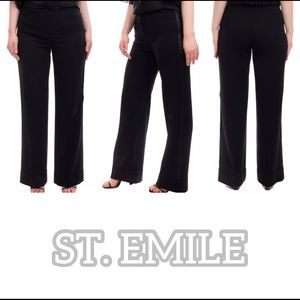 St. Emile Wool Blend Trousers • Size XS Stretch